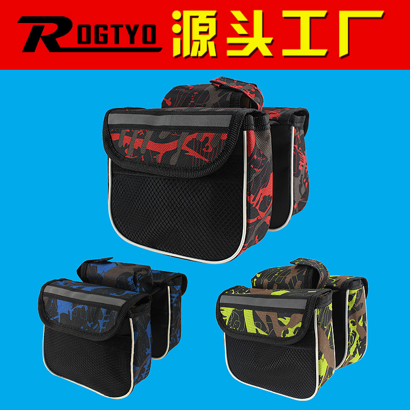 Bike Bag Mountaineering Car Front Bag Dead Fly Upper Tube Bag Saddle Pack Front Beam Bag Bike Cross Beam Bag Riding Equipment