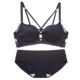 Honey Kiss Sexy Front Nút ren Làm đẹp trở lại Không dấu vết Không vòng thép Đồ lót Phụ nữ Tập hợp One Piece Bra Set