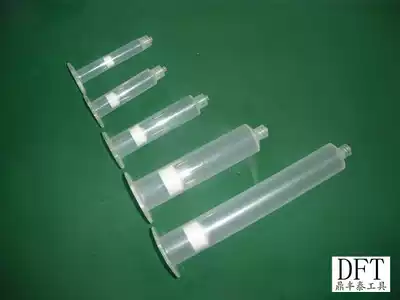 American dispensing syringe 3cc 5cc 10cc 30cc 50cc dispensing syringe Transparent UV syringe with rubber stopper