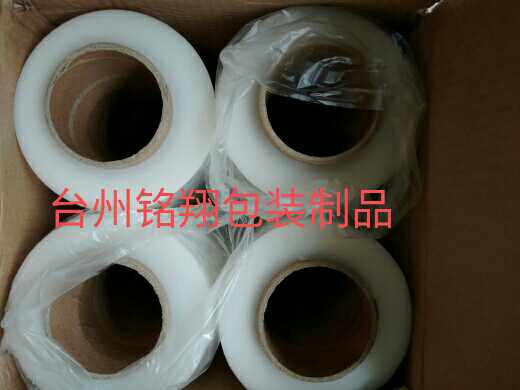 Direct sales transparent new material PE winding machine special film weight 13 kg net weight of hand film 1 roll 4 kg