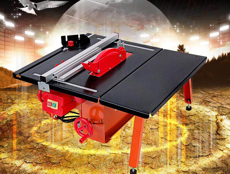 Household multifunctional 8 inch woodworking table saw chamfering machine chamfering wood cutting machine woodworking saw DIY enthusiast chainsaw