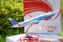 39CM Yunnan Pool No. Kunming Airlines Boeing 737-800 émulant un modèle davion