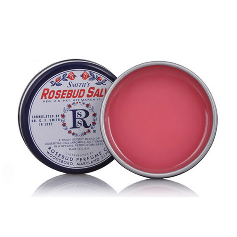 Rosebud salve美国老牌 玫瑰花蕾膏修护保湿润唇膏 护唇膏22g