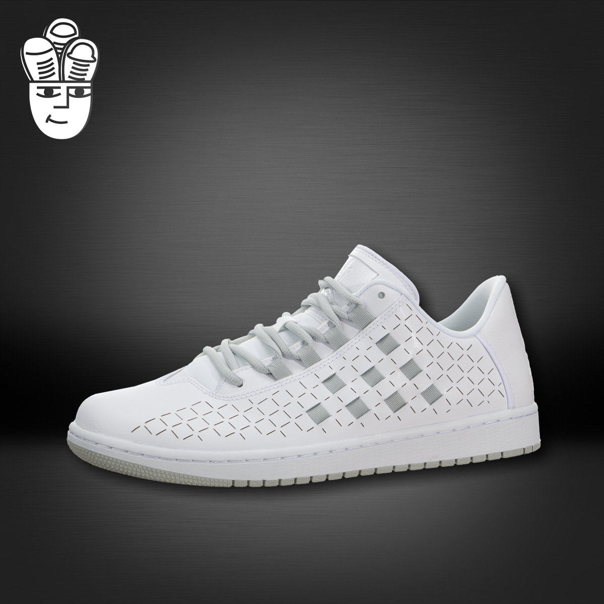 Air Jordan Illusion LowAJ男子低帮板鞋 镭射立体编织限量休闲鞋