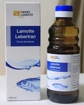 Direct mail from Germany Lamotte Infant and Pregnant Women Fish Oil Contains DHA Vitamins A and D 250ml
