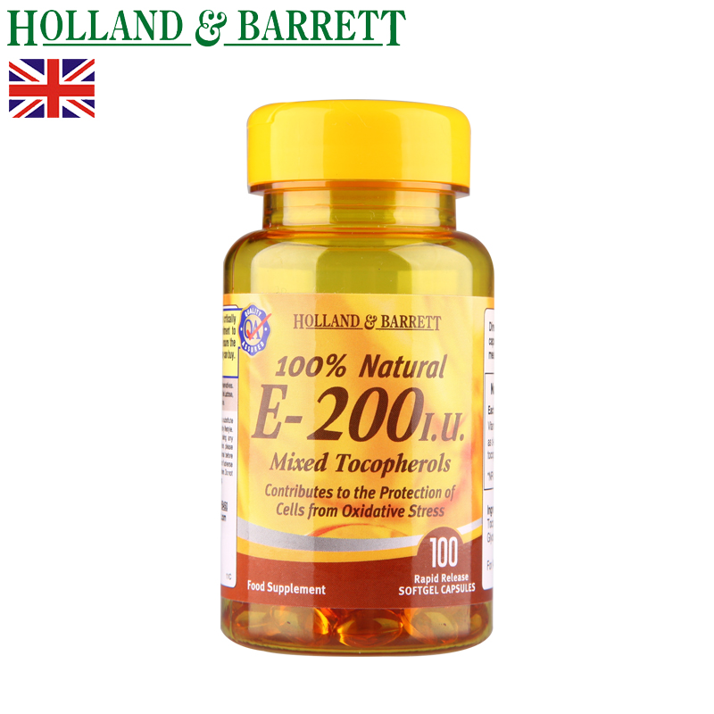 Holland＆Barrett 维生素E胶囊（200IU）