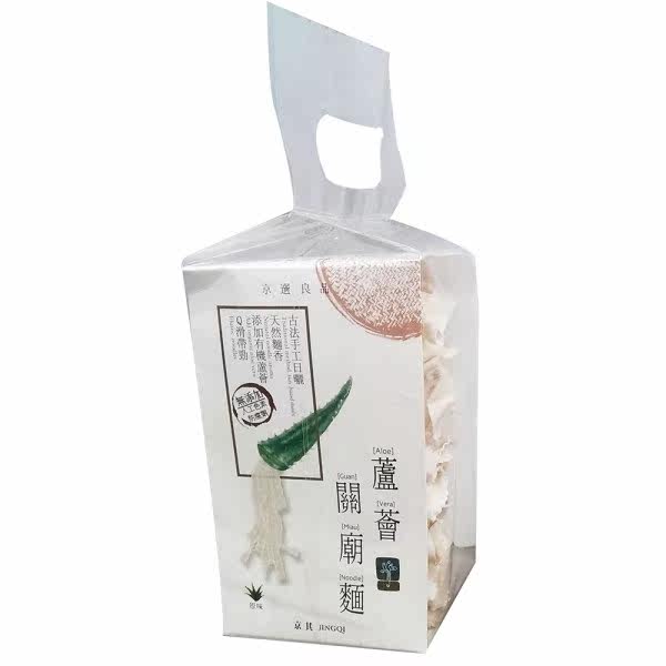 【京选良品】芦荟关庙面-原味台湾官网直邮进口