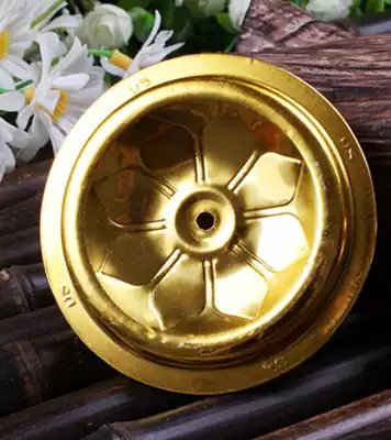 Aluminum oil floating oil floating Buddha lamp long light supply lamp accessories with Ruyi Wick and cotton wick