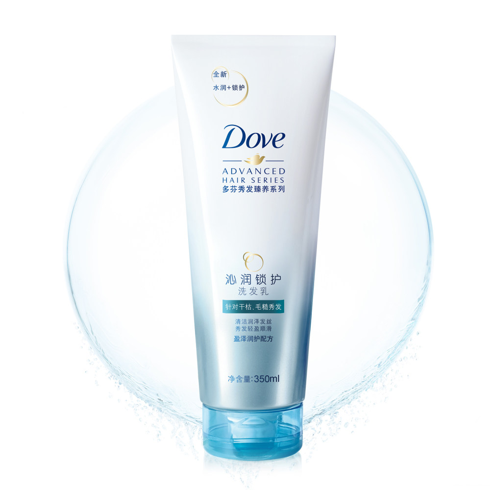 【天猫超市】Dove/多芬沁润锁护洗发乳 350毫升洗发露 水润锁护