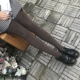 Quần legging cotton vàng JA của Anh Ja1200d legging mùa thu đông cộng với nhung dày của bếp lò
