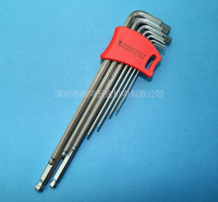 Imported Swiss PB 212 LDH-10 suit 1 5-10mm male ball head lengthened L type inner hexagon wrench