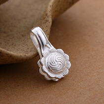 S925 sterling silver counter card eight auspicious Buddha beads hand string jewelry Phoenix eyes Diamond Star Moon Bodhi accessories accessories