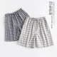 Cặp đôi quần short mỏng phần đồ ngủ phụ nữ cotton mùa hè đôi gạc nam năm quần cotton không in quần nhà thông thường quần short nam Quần tây