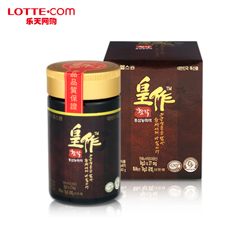 乐天网购Lotte Health One人参浓缩液240g健康食品韩国原装进口