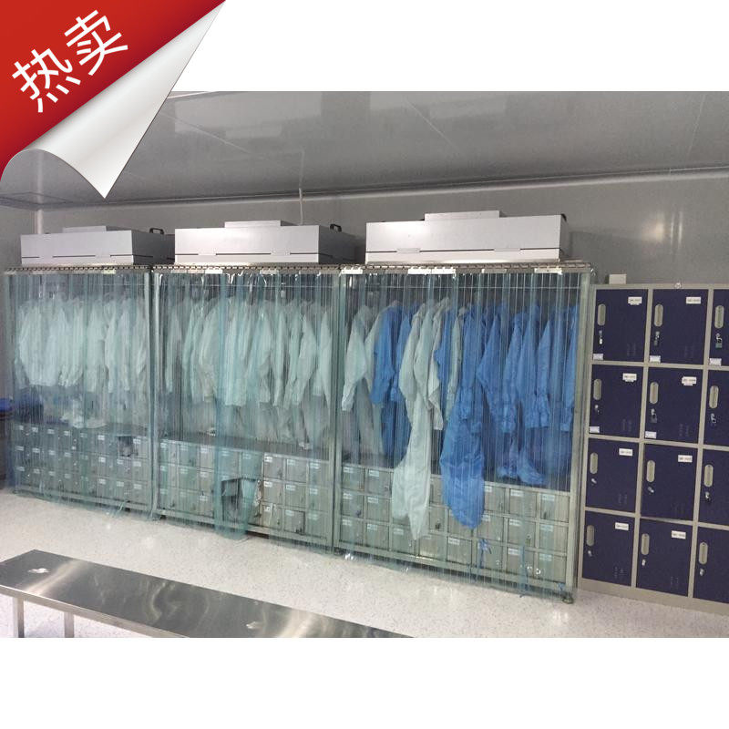 Class 100 clean wardrobe factory decoration clean room workshop purification room electronic sterile mobile phone protective film special customization