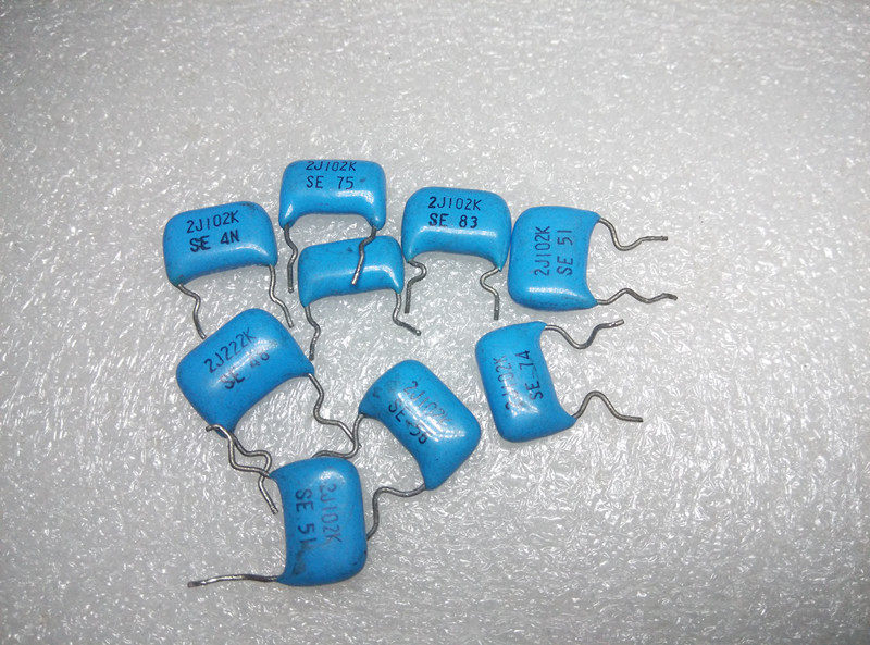 Japan SOSHIN Shuangxin 630v1000PF 2J 102K Fever Coupled Ceramic Tin Foil Film Capacitor