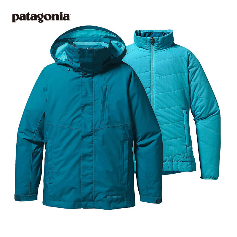 PATAGONIA/巴塔哥尼亚 女款棉内胆三合一冲锋衣 31678