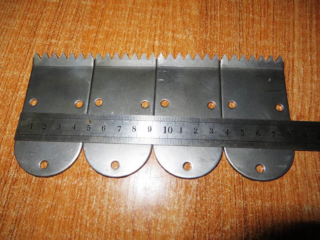 Case needle head block Iron