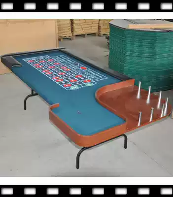240 * 120CM ordinary iron foot roulette table table table with waterproof effect
