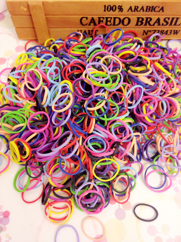 US imported pet rubber band fur dog competition grade inner diameter 1 2 1 5cmSColor Coordinated