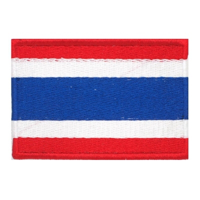 Thai national flag arm Zhangu cloth applie with embroidered label Labeling Magic Sticker to do embroidery