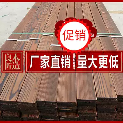 Anti-corrosion Wood carbonized wood carbonized fire wood charcoal wood wood exterior wall panel suspended ceiling door head retro wood wood board