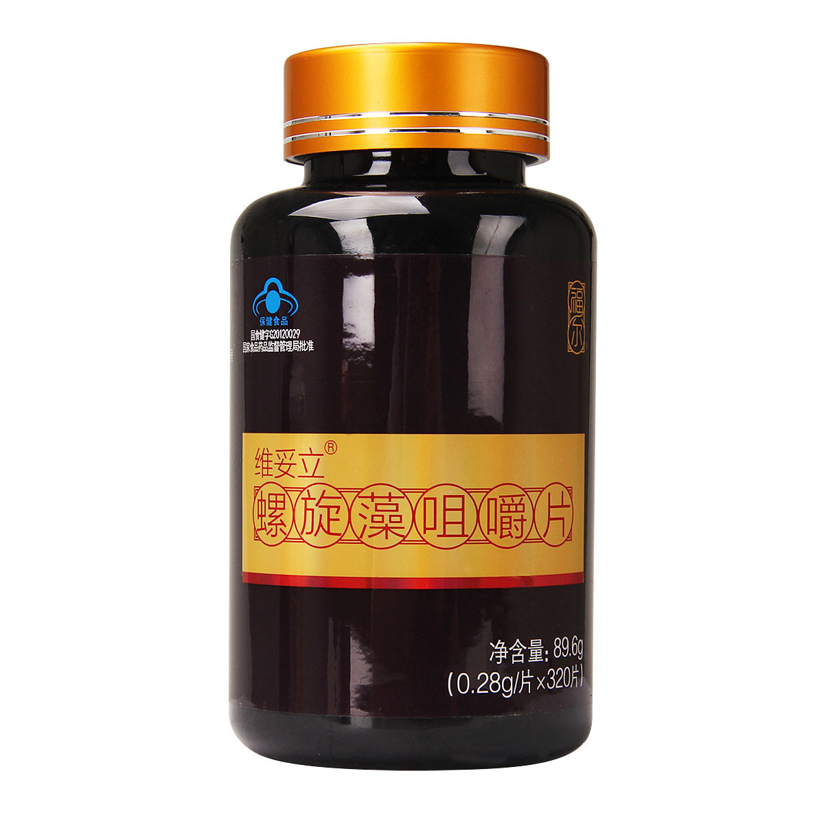 福尔 维妥立R螺旋藻咀嚼片 0.28g/片*320片