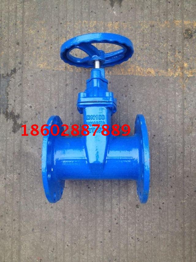 Z45X - 16 kg Dark Rod elastic sealing gate valve DN100 soft sealing gate valve Chengdu