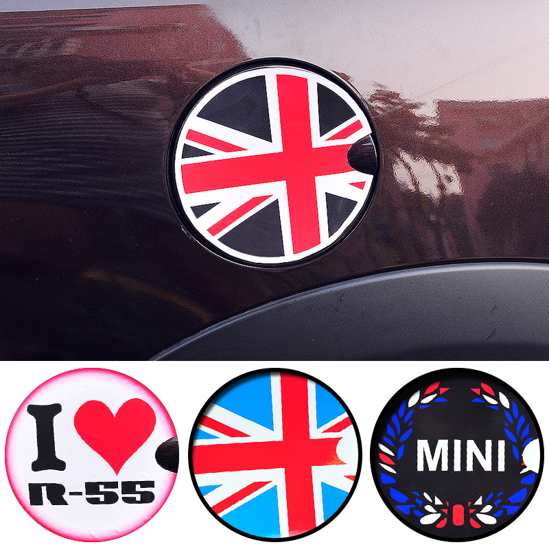 装饰车贴拉花 宝马迷你mini cooper countryman米字旗油箱盖贴纸