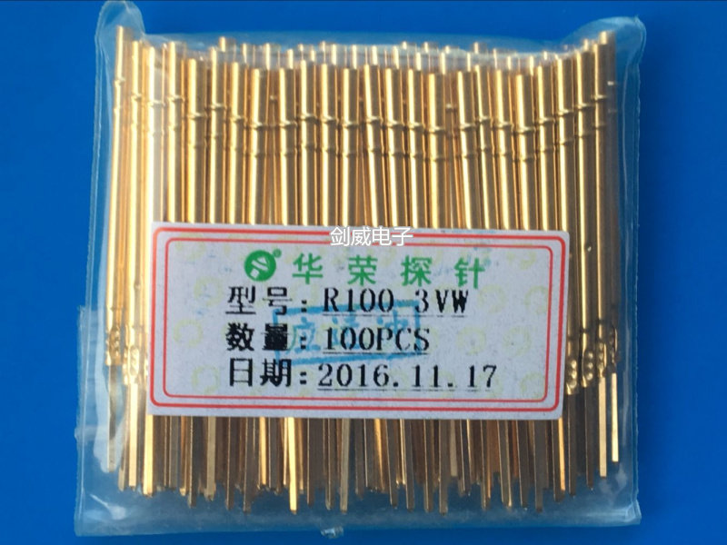 Huarong needle sleeve R100-4W 3W 2W 1.7mm test needle sleeve probe sleeve R100-4VW