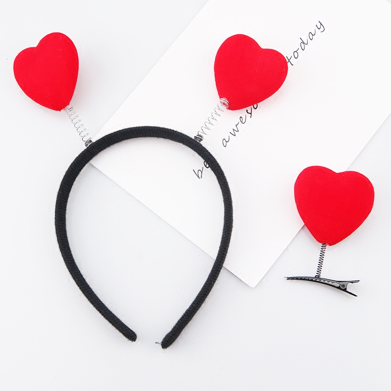 Scenic area festival stalls selling hair clips hair clips hair clips photo hair accessories love peach heart spring hair clips hair clips hair accessories