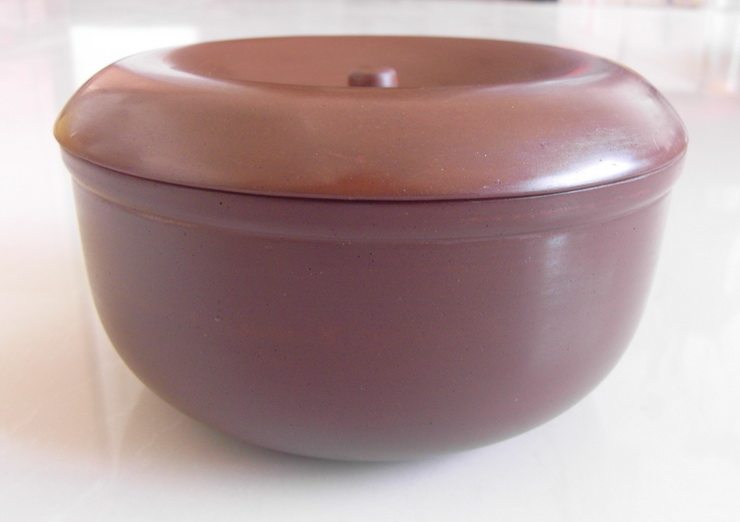 Building Water Purple Pottery Old Factory Dragon Kiln Tea Leaf Jar Tea Cylinder Old Grinding Light Storage Jar Loose Tea Jar putea jar Pu-er tea