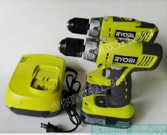 Genuine used tools RYOBI Li Youbi / Liang Ming 18V impact drill / electric drill / electric screwdriver / hammer drill