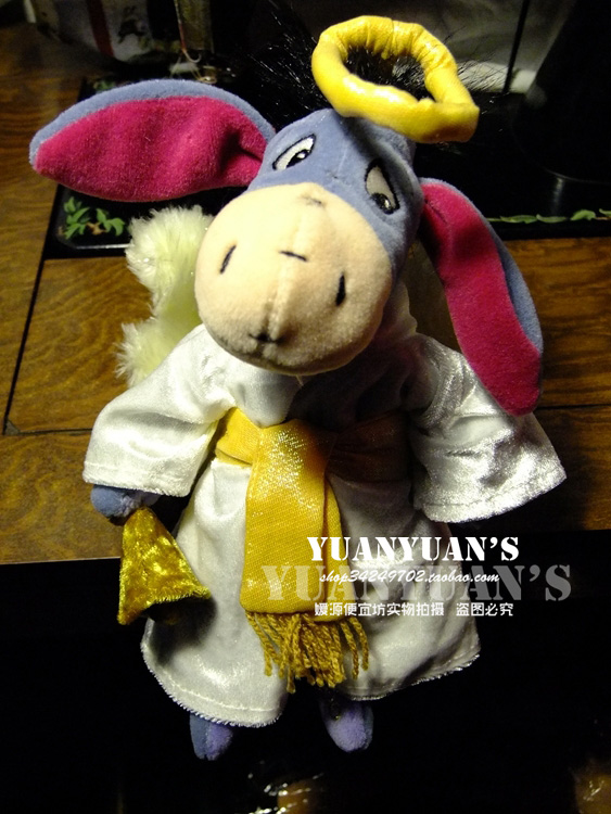 Di* ni 2000 number of years edition Angels singing poetry class bell-bell Ille Eeyore Mao suede Toy Boy