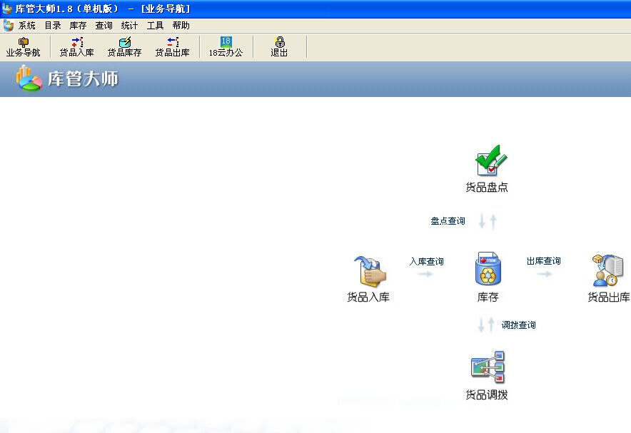 Warehouse Management Assistant Kutube Master Warehouse Management System Single Machine Version Access to and from pallet point Permanent single machine version