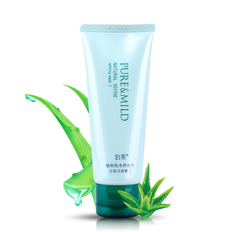 泊美洗面奶 植物纯净界系列沁纯洁面膏I清爽型100g