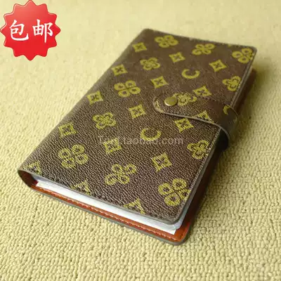 Business card book business imitation leather soft leather PU medium and large capacity 240 business card book holder card bag set card book storage