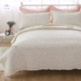 Bông twill quilting là off-trắng màu giường bông bao gồm đơn hoặc kép đa năng mùa hè máy lạnh mền mỏng chăn phần - Trải giường bộ drap giường giá rẻ