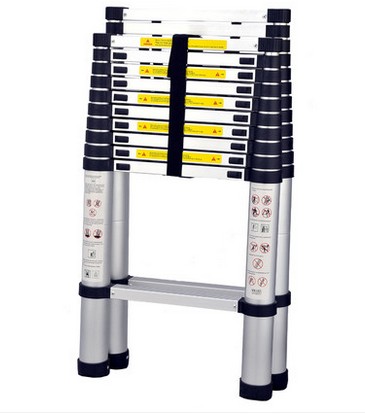 Home aluminum alloy ladder Home aluminium ladder reinforced thickened telescopic aluminium ladder 3 2 3 8 m