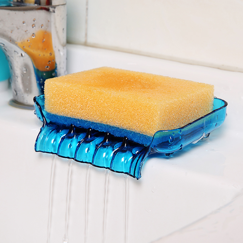 Non-slip suction cup box Creative drain incense box Bathroom fertilizer rack Incense holder box Plastic European-style fertilizer box