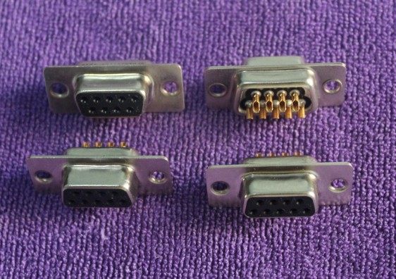 Filter connector DB9 100PF female with solder cup