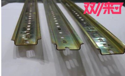 Steel C45 rail U type TH35MM Width 1 m 1 0 Real thick breaker terminals General rail Debit