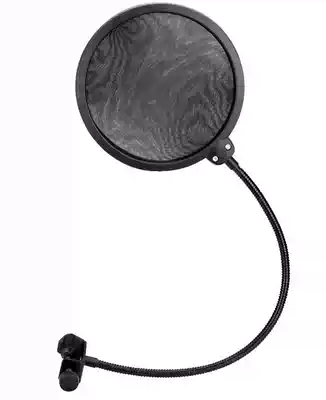 Professional large double-layer recording anti-blowout cover k song recording broadcast anti-noise net microphone anti-blowout net Papidou