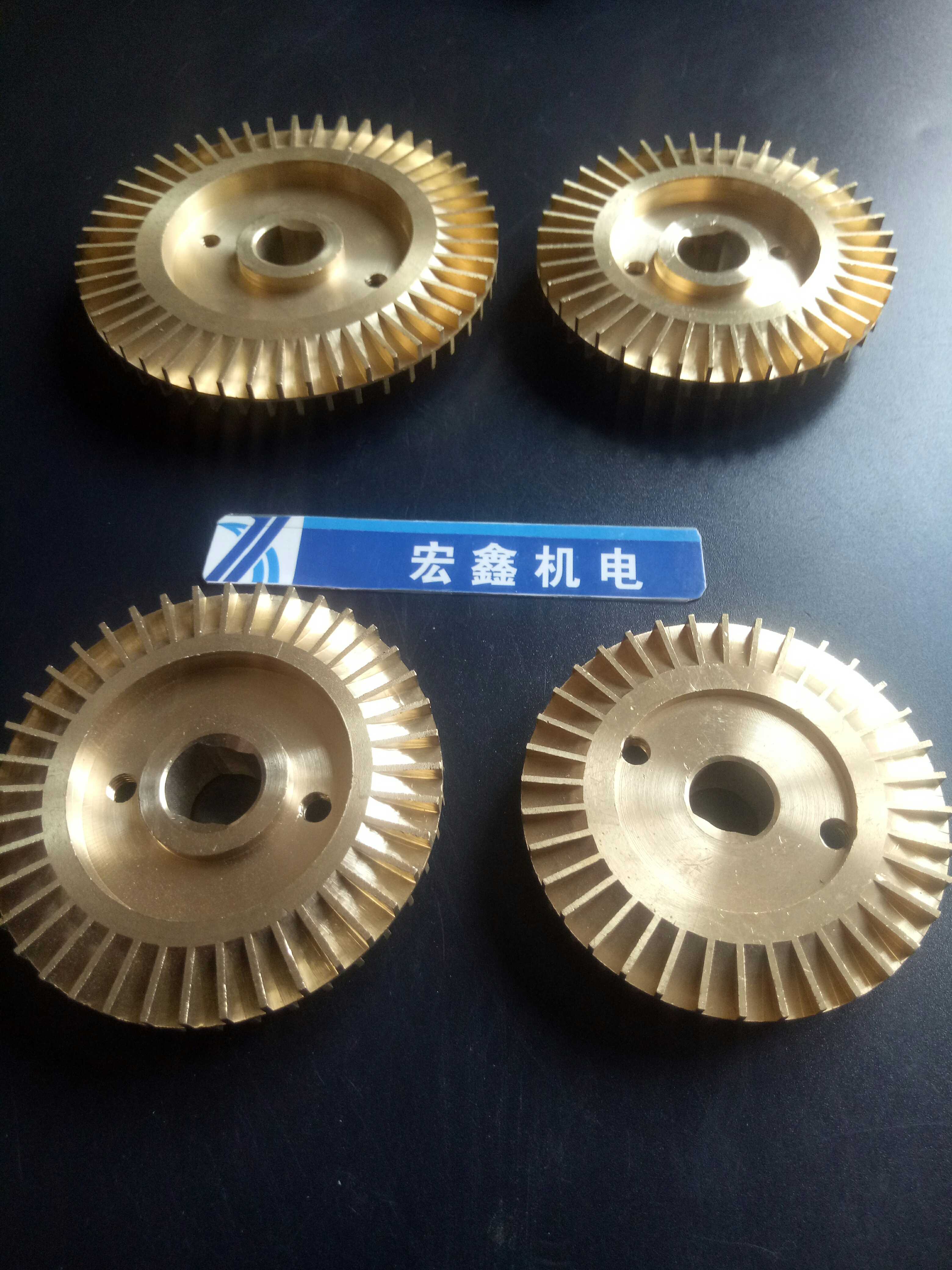 Home self-priming pump booster pump special copper impeller double-sided copper wheel single flat double flat copper impeller-manufacturer direct