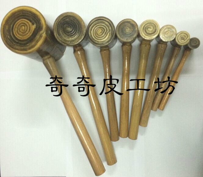 Factory Outlet Raw Leather Hammer Leather Carving Hammer DIY Handmade Leather Tools Gold and Silver Processing Watch Processing