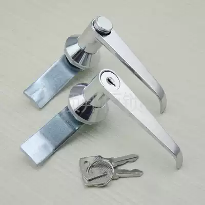 Dingbang cabinet lock MS301-1B-2B handle lock Distribution box cabinet door panel hand lock direct supply