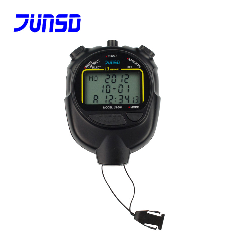 Junsda JS - 604 seconds watch 10 multi - function timer Sports track and field running competition specialized
