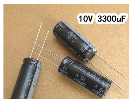〖Hua Shenghui〗 10V3300UF 10V 3300UF motherboard high frequency capacitor electrolytic capacitor