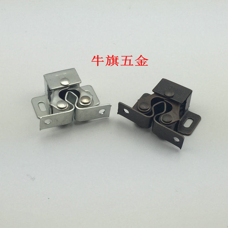 Clothes overall closet cabinet door switch touch bead small magnetic suction clamping cabinet suction magnetic clamp touch bead door suction cabinet buckle spring cabinet touch