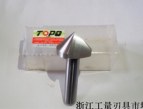 Jiangsu Tupu Straight Handle Single-Edged Chamfered Knife Chamfered Drilling-hole drill bit counterboring drill bit 90 °